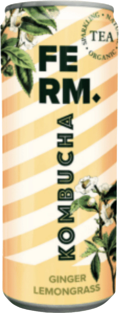Kombucha Gingembre Citronnelle BIO